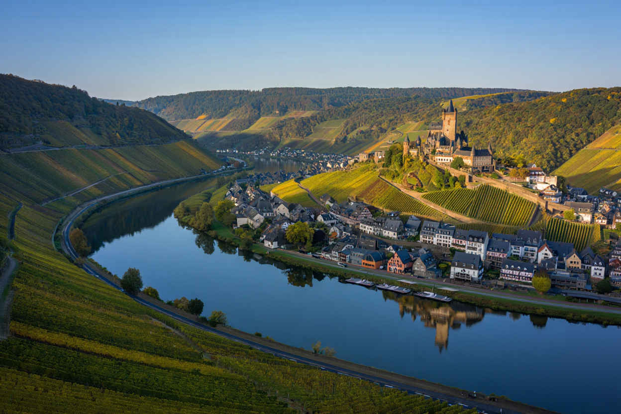 Mosel Weinberge bei Cochem